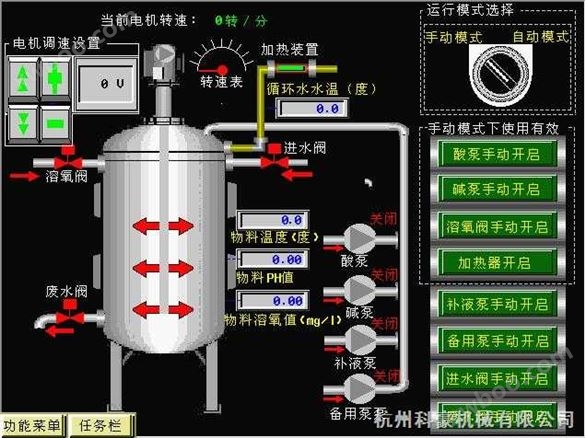 生物发酵罐自动控制/全自动发酵罐